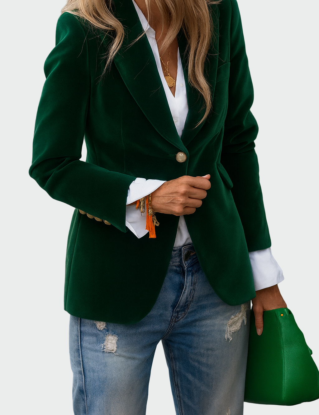 Cappotto in linea lussuosa