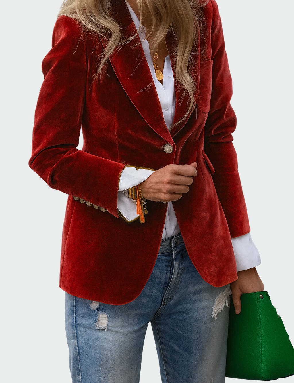 Cappotto in linea lussuosa