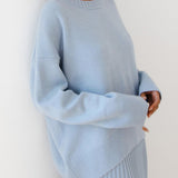 Heidi | Maglione Oversized e Relaxato con Collo Rotondo