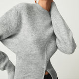 Rosalind | Maglione a Maglia con Mezzo Zip