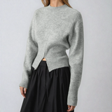 Rosalind | Maglione a Maglia con Mezzo Zip