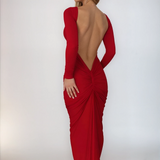 Agathe | Abito elegante con schiena nuda