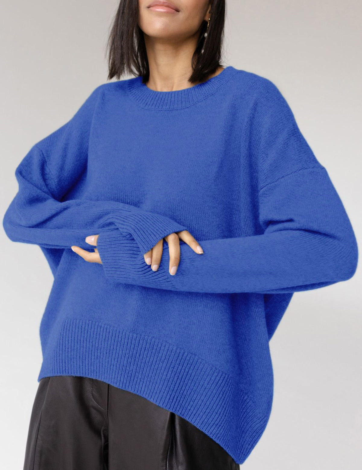 Heidi | Maglione Oversized e Relaxato con Collo Rotondo