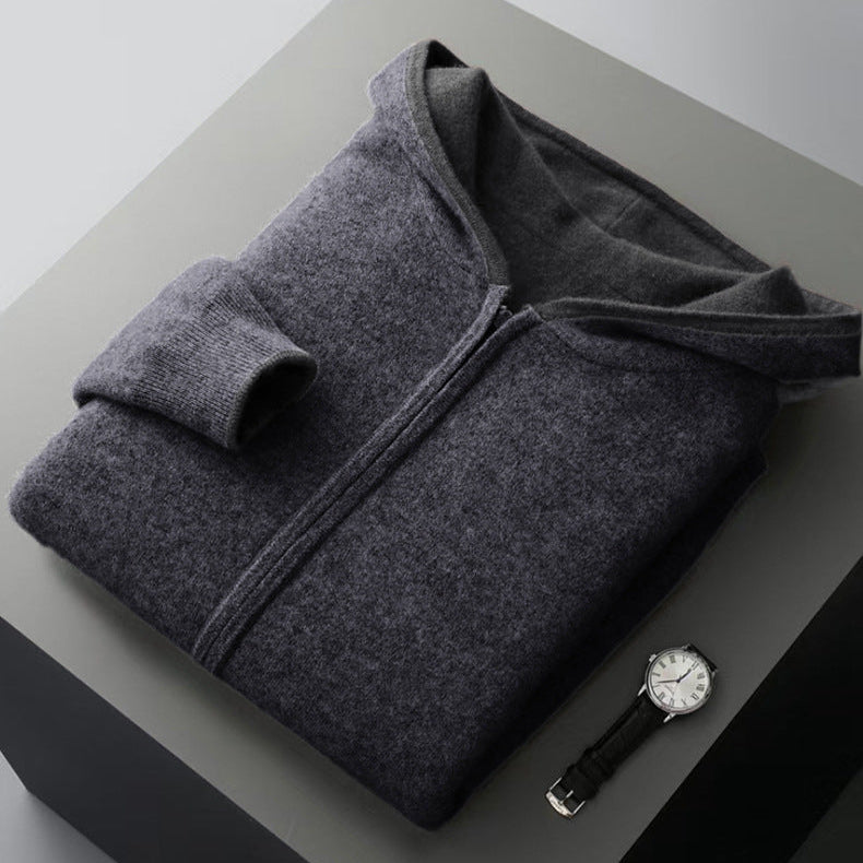 Felpa Reversibile in Cashmere Nolan