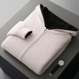 Felpa Reversibile in Cashmere Nolan