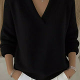 Violeta | Jersey Leggero con Scollatura a V