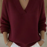 Violeta | Jersey Leggero con Scollatura a V