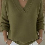 Violeta | Jersey Leggero con Scollatura a V