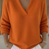 Violeta | Jersey Leggero con Scollatura a V
