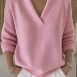 Violeta | Jersey Leggero con Scollatura a V