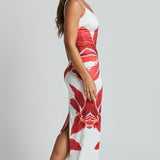 Iselin | Abito midi con fiori
