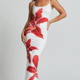 Iselin | Abito midi con fiori
