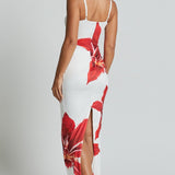 Iselin | Abito midi con fiori