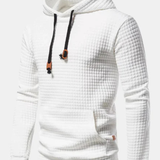 Asher | Felpa con Cappuccio a Maglia Waffle