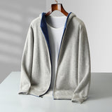 Felpa Reversibile in Cashmere Nolan