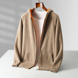 Felpa Reversibile in Cashmere Nolan