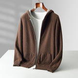 Felpa Reversibile in Cashmere Nolan