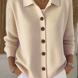 Josefina | Cardigan in Maglia con Collo e Bottoni