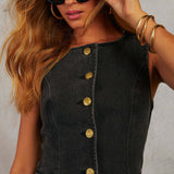 Felicia | Completo in denim elegante