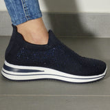 Silvia - Sneakers con Strass