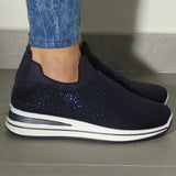 Silvia - Sneakers con Strass