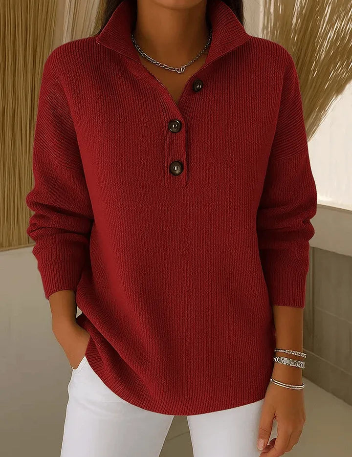 Amparo | Polo Jersey con Collo a V