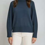 Fern | Maglione a Collo Alto a Coste