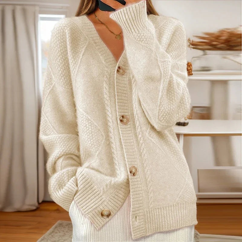 Eloísa - Cardigan in Maglia a Coste