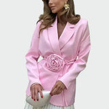 Blazer in linea impeccabile