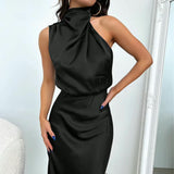 Tyra | Vestito da sera elegante con scollo all'americana