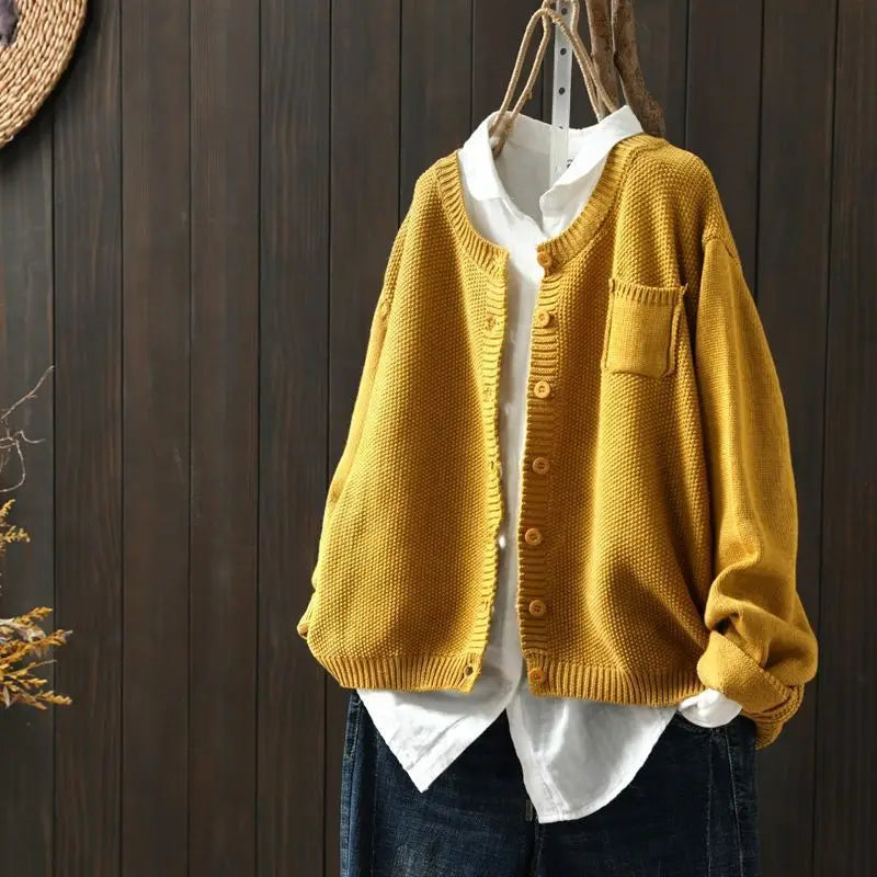 Marlene - Cardigan in Lino