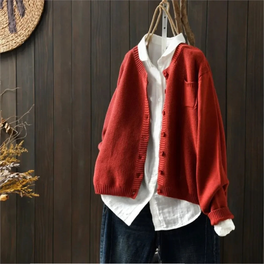 Marlene - Cardigan in Lino