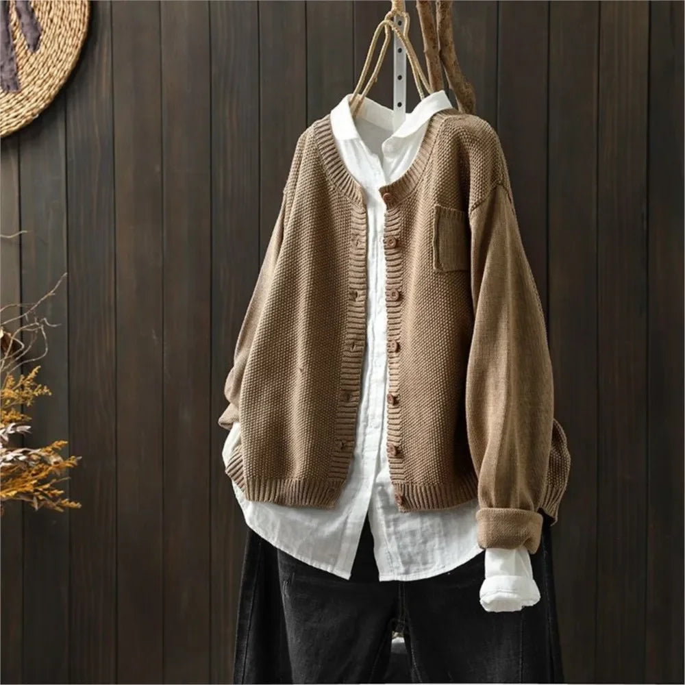 Marlene - Cardigan in Lino