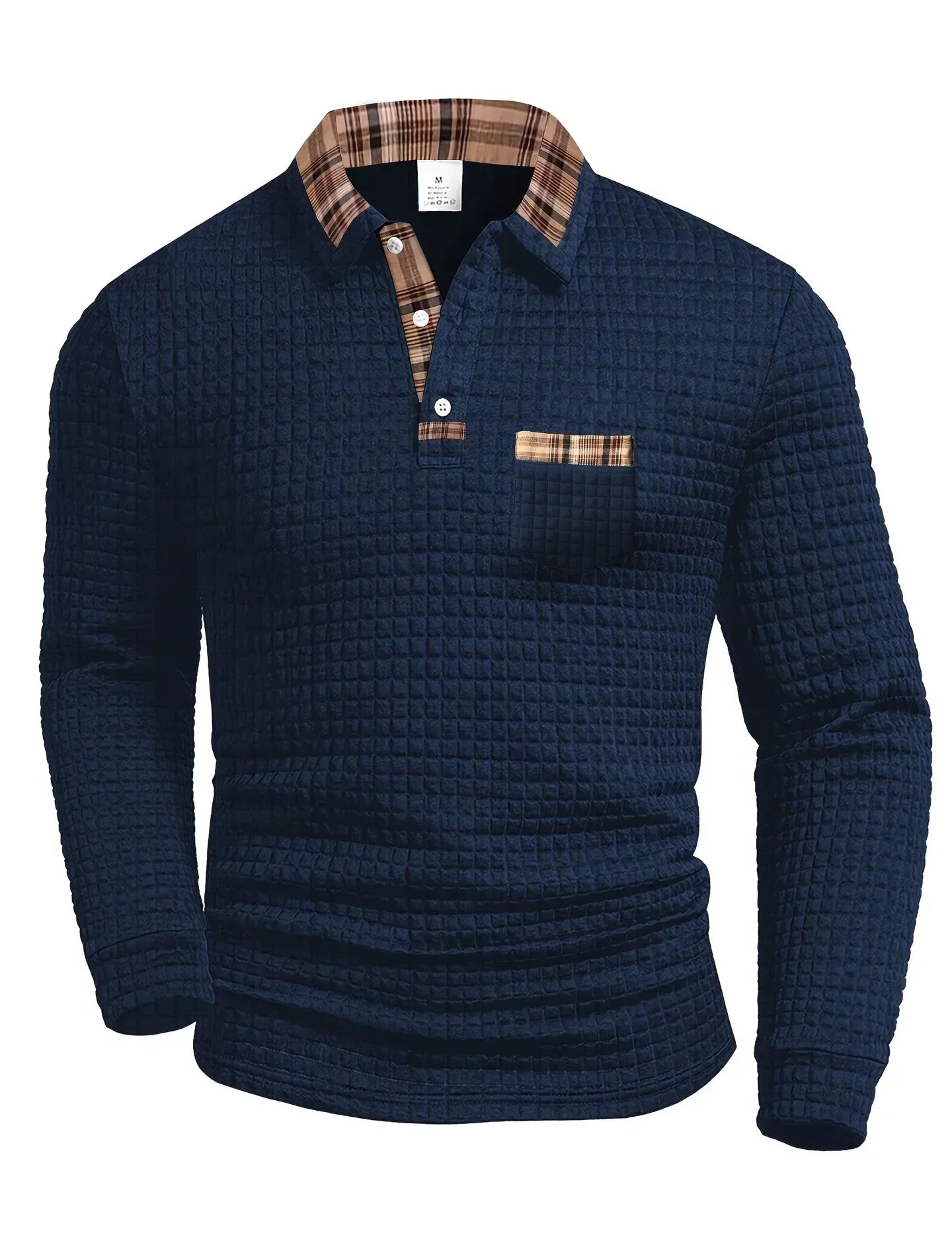 Maglione Polo in Maglia Raffinata Cason