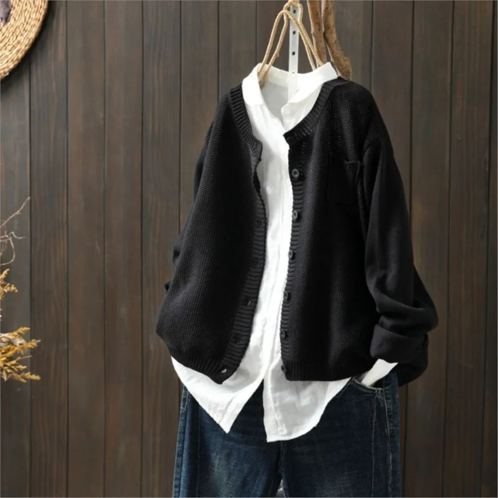 Marlene - Cardigan in Lino