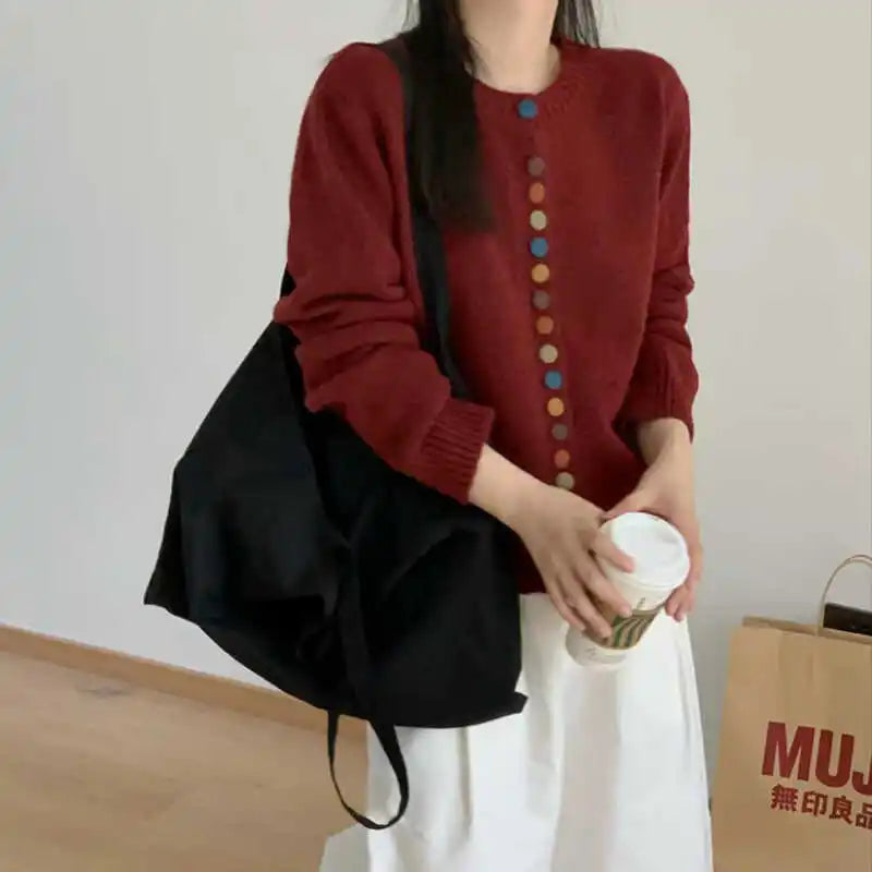Celeste - Cardigan in Maglia
