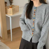 Celeste - Cardigan in Maglia