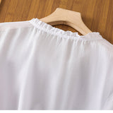 Cassiana - Blusa in Cotone e Lino