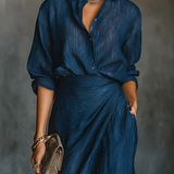 Angélique | Completo Elegante Camicia & Gonna Lunga