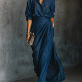 Angélique | Completo Elegante Camicia & Gonna Lunga