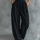 Victoire | Completo Nero con Collo Alto & Pantaloni