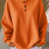Milagros | Maglione Henley Gofrada