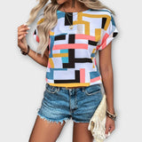 Mónica - Blusa a manica corta