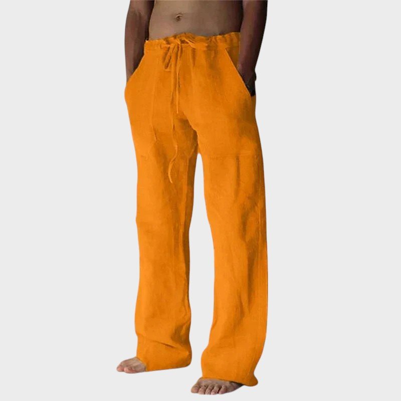 Bruno - Pantaloni casual con chiusura in velcro