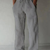 Bruno - Pantaloni casual con chiusura in velcro