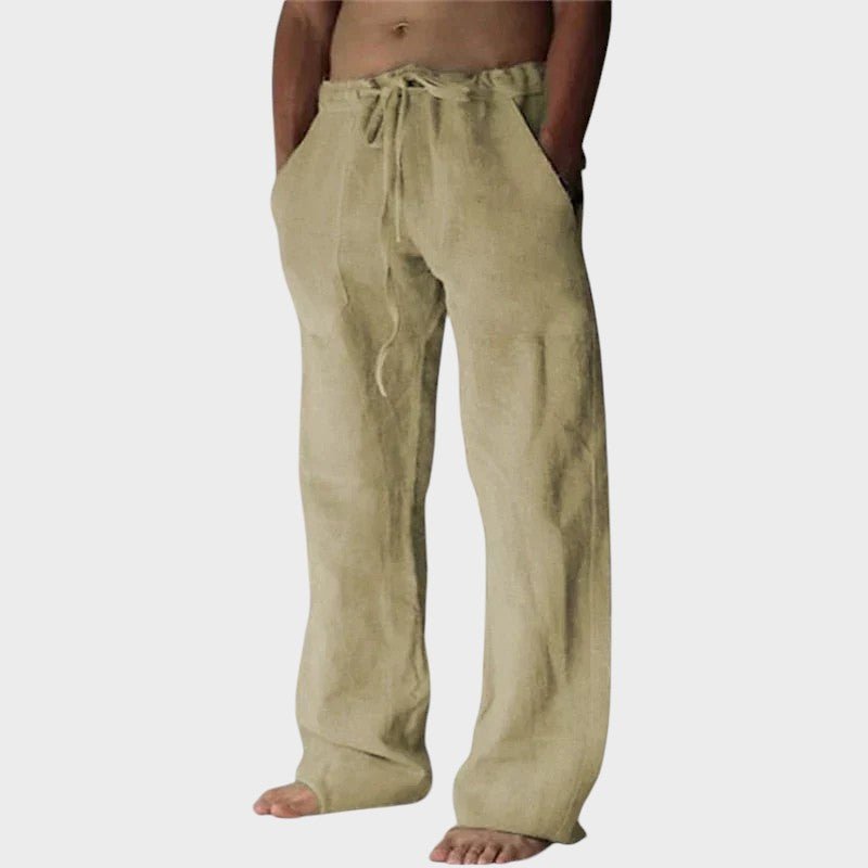Bruno - Pantaloni casual con chiusura in velcro