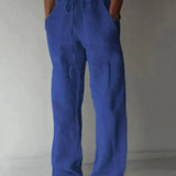 Bruno - Pantaloni casual con chiusura in velcro