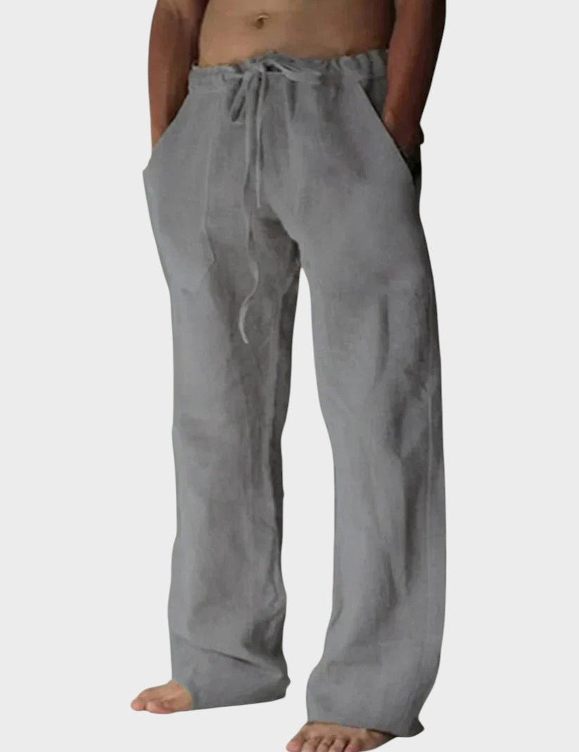 Bruno - Pantaloni casual con chiusura in velcro
