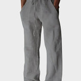 Bruno - Pantaloni casual con chiusura in velcro