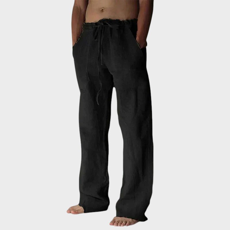 Bruno - Pantaloni casual con chiusura in velcro
